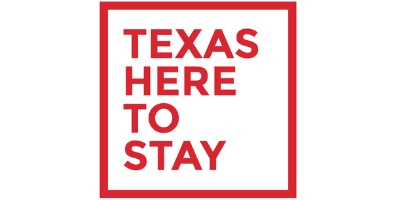 Texas Here to Stay logo